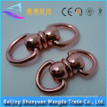 China Die Casting metal moda saco fivelas metal bronze bloqueio metal saco fivela